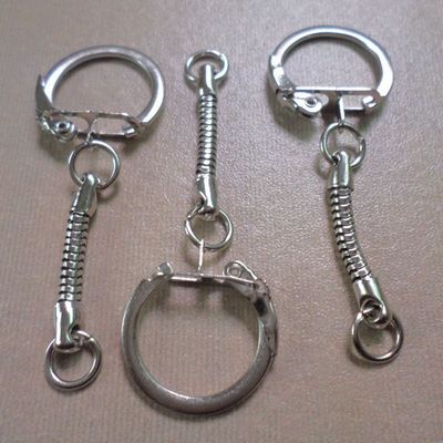 厂家直销 五金配件环保鸡翼扣 蛇链鸡翼扣 箱包扣