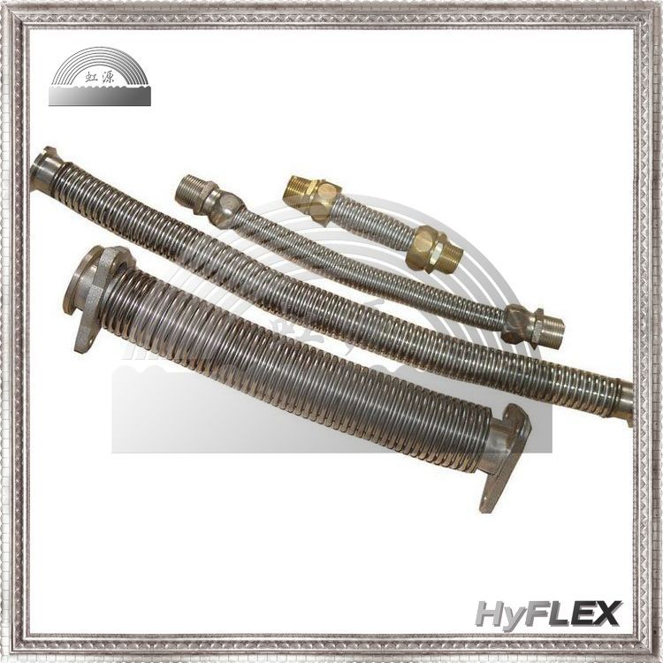 金属软管 304 316L不锈钢波纹软管 常州市生产厂家 NPT螺纹法兰式