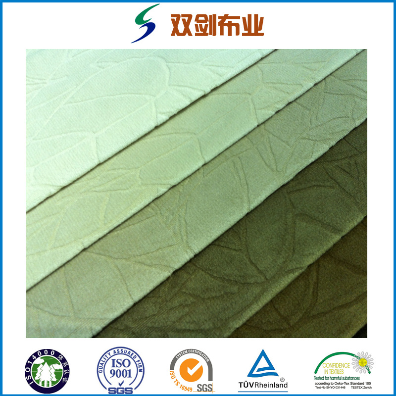 经编针织厂家供应超柔绒面料 烂花复合TC 品质保证 量大从优