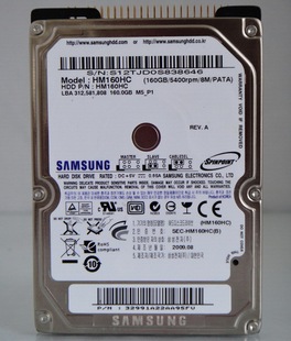 ����160G�Pӛ��Ӳ�P HM160HC 5400�D8M 2.5��IDE�ӿ�