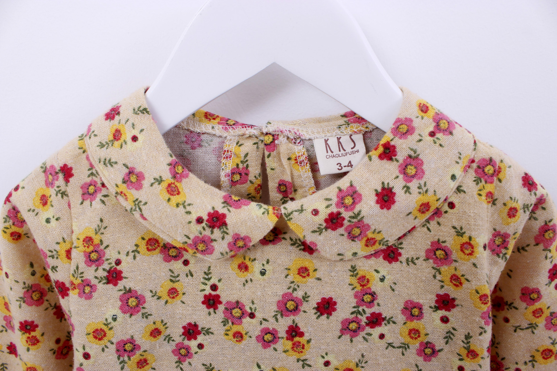 Chemise fille à manche longue en lin - Ref 2087243 Image 15