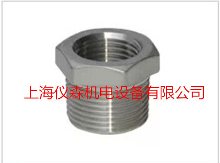 不锈钢304内外丝转换接头补芯卜申1/2/3/4/6/1寸异径水管配件接头