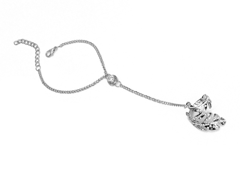 Europe and the United States alloy plating Ring (Silver)NHGY0573-Silver