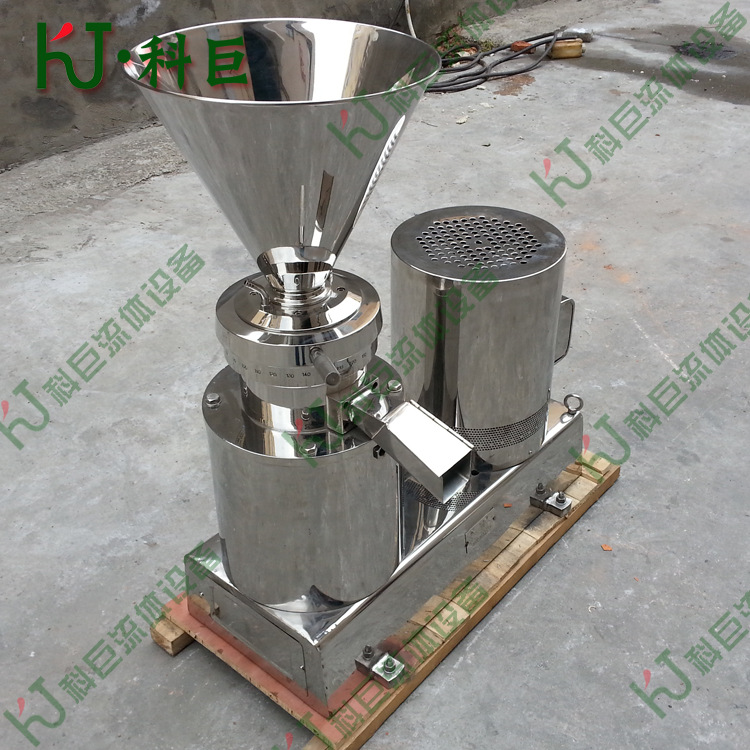 供应卫生级不锈钢分体式胶体磨 乳化冷却胶体磨