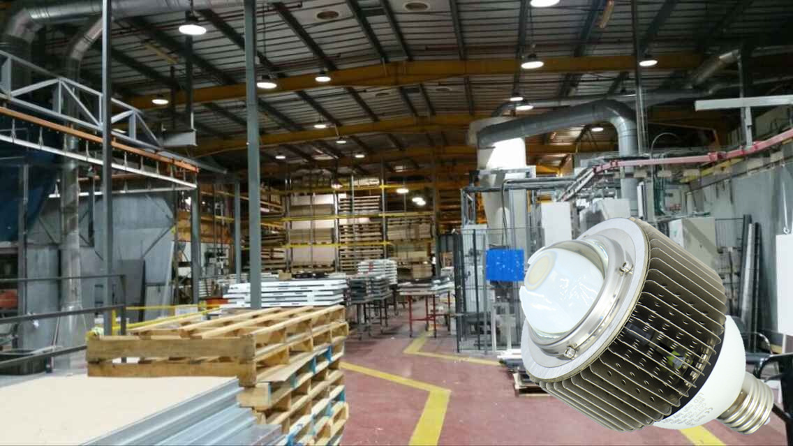 60W球泡燈倉庫照明