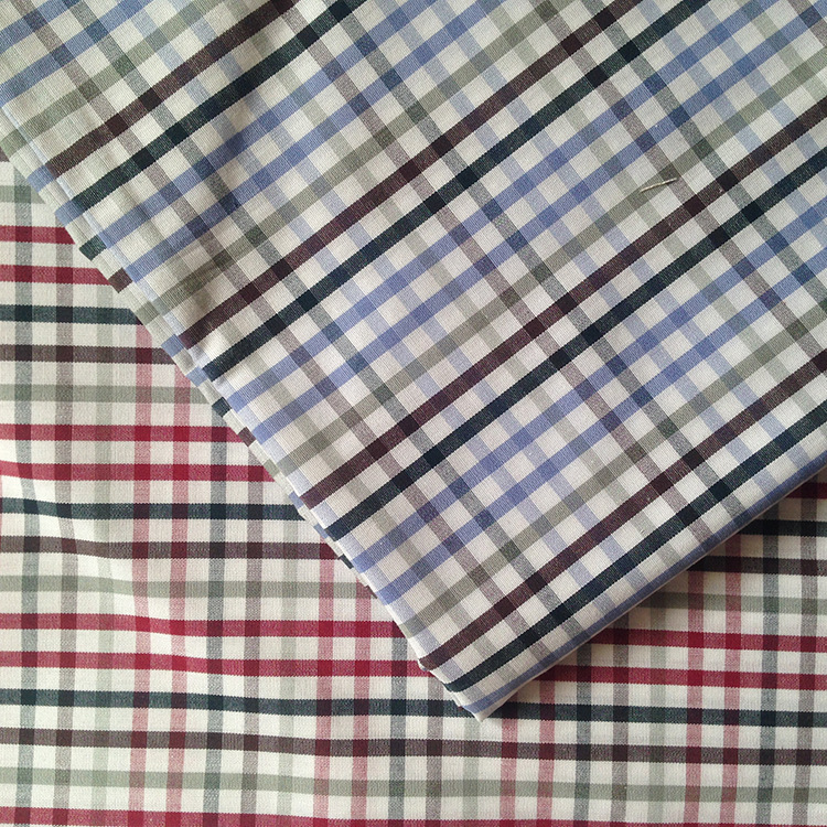 厂家批发 供应优质 色织布提花 优质衬衫面料服装用料