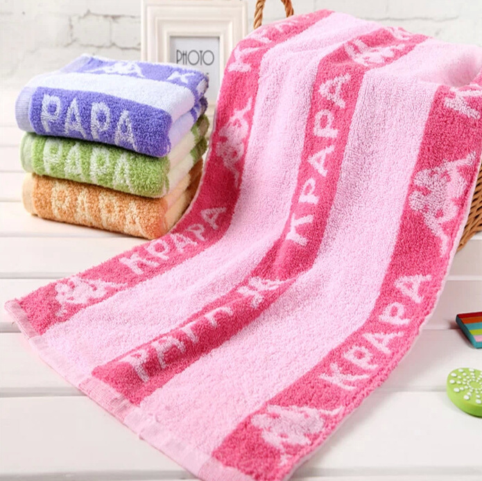 Jacquard towel boy 42 gram 14 pure cotton soft water uptake kindergarten Stall Explosive money Gao Yang Manufactor Direct selling