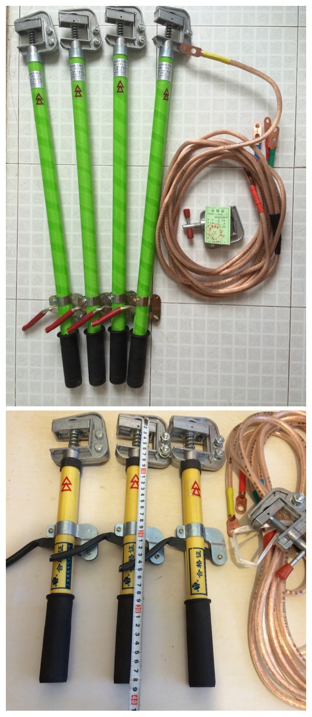JX-10型 10kv接地线 户外线路高压接地线 25平方线 1m*3根棒 10kv接地线,户外线路高压接地线,短路接地线