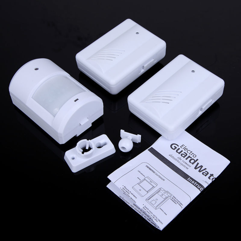 厂家批发 二拖一新款分体迎宾器 红外感应迎宾器 红外感应门铃