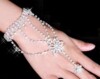 New Diamond Ring Integrated Chain Latin Dance Bracelet Fashion Tide Girl Mixing Bracelet