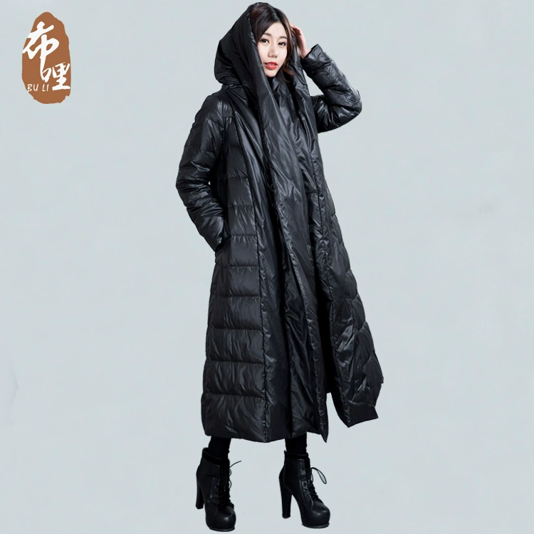 布哩 Genuine fashionable long winter down jacket