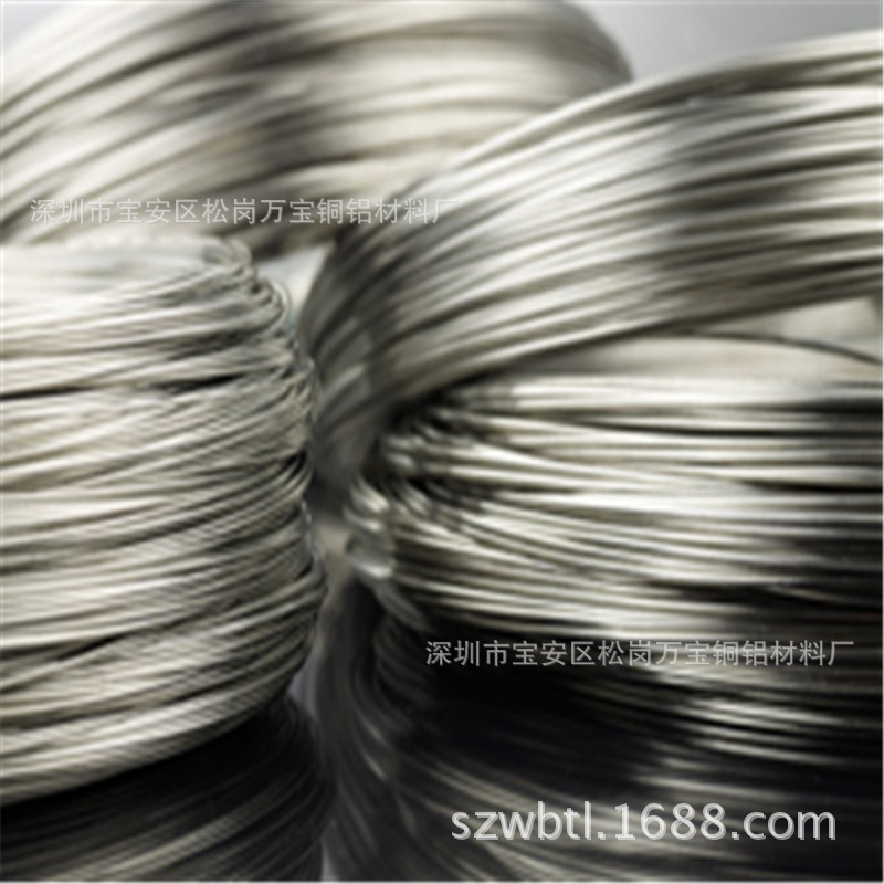 B18锌白铜线 无铅镍白铜线 眼镜用C7701铜镍合金线1.0 1.2 1.5mm