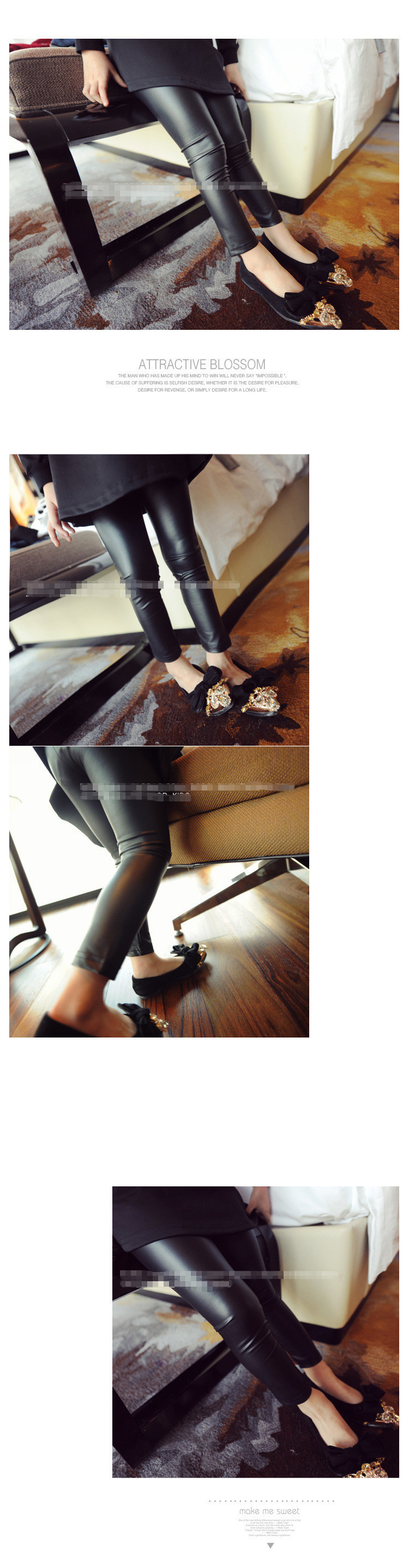 Pantalon fille en cuir - Ref 2064042 Image 15