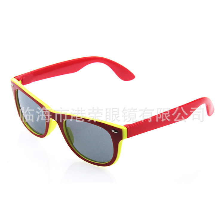 Plastic classic two-color fashionable sunglasses
