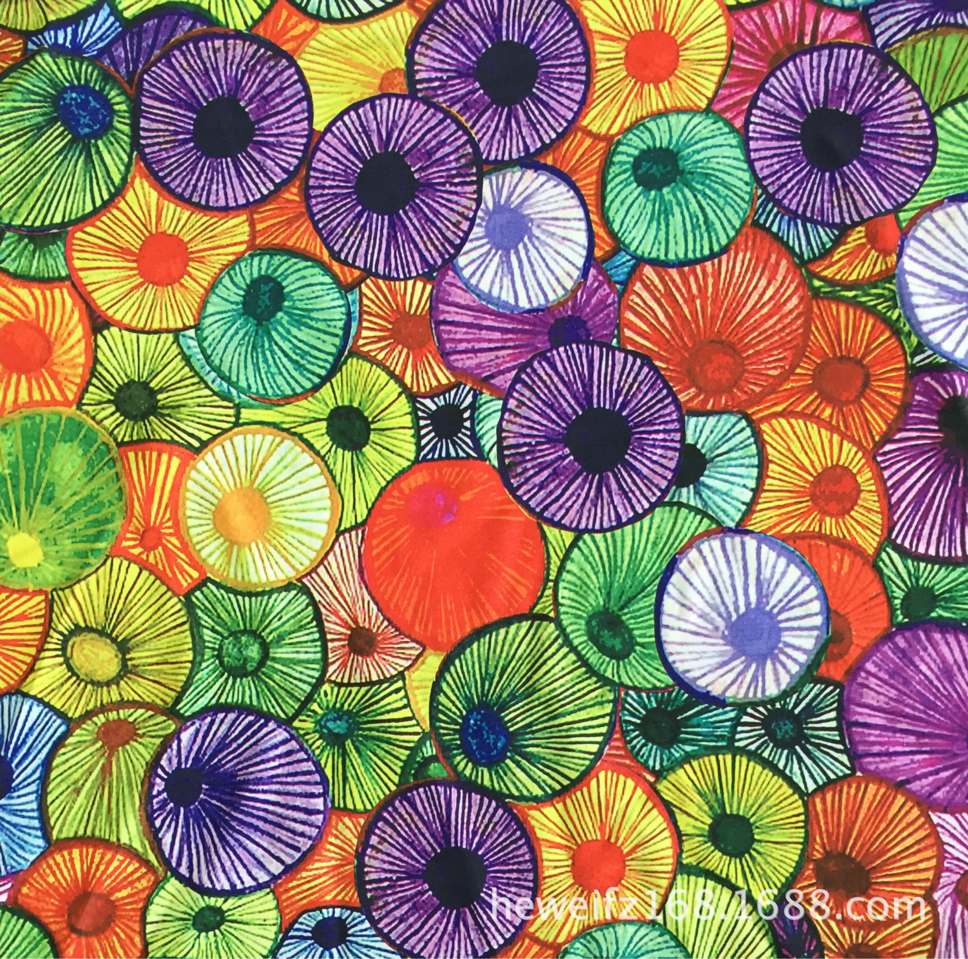 厂价直销 F8216现货供应四面弹印花时尚男女服装涤纶内衣睡衣面料