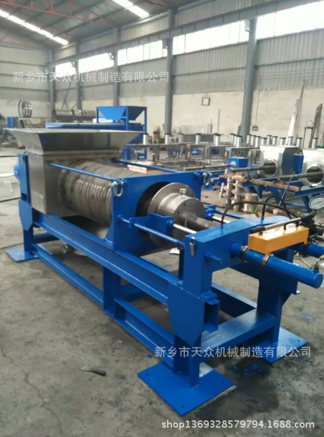 螺旋压榨机液压式操控 干湿度控制更容易