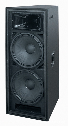 Los fabricantes producen equipos profesionales de audio de escenario doble altavoz de rendimiento de 15 pulgadas OS-25H audio exterior de alta potencia