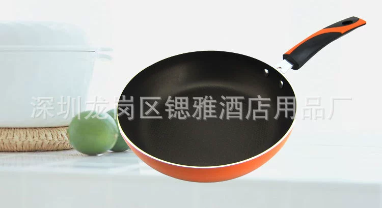 Новый товар Baba Jiu Jiu Coo 26см28см антипригарной посуды дымо-газовая pot c крышкой с поджаренным яйцом магнитный ток