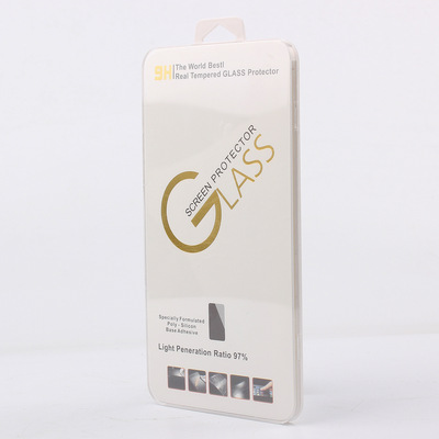 钢化膜包装壳手机数码配件玻璃膜包装 水晶壳PP防摔盒现货批发壳|ms