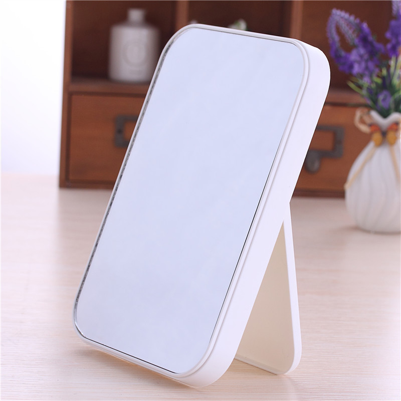 Portable Mirror, Foldable Makeup Mirror, Pocket Mirror, Dormitory Student Small Tabletop Mirror, Standable Vanity Mirror, Beauty Mirror for Girls