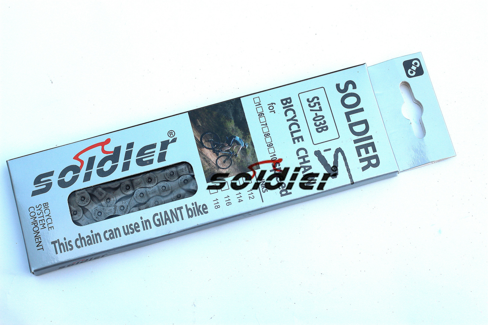 Chaîne de vélo SOLDIER - Ref 2363000 Image 4