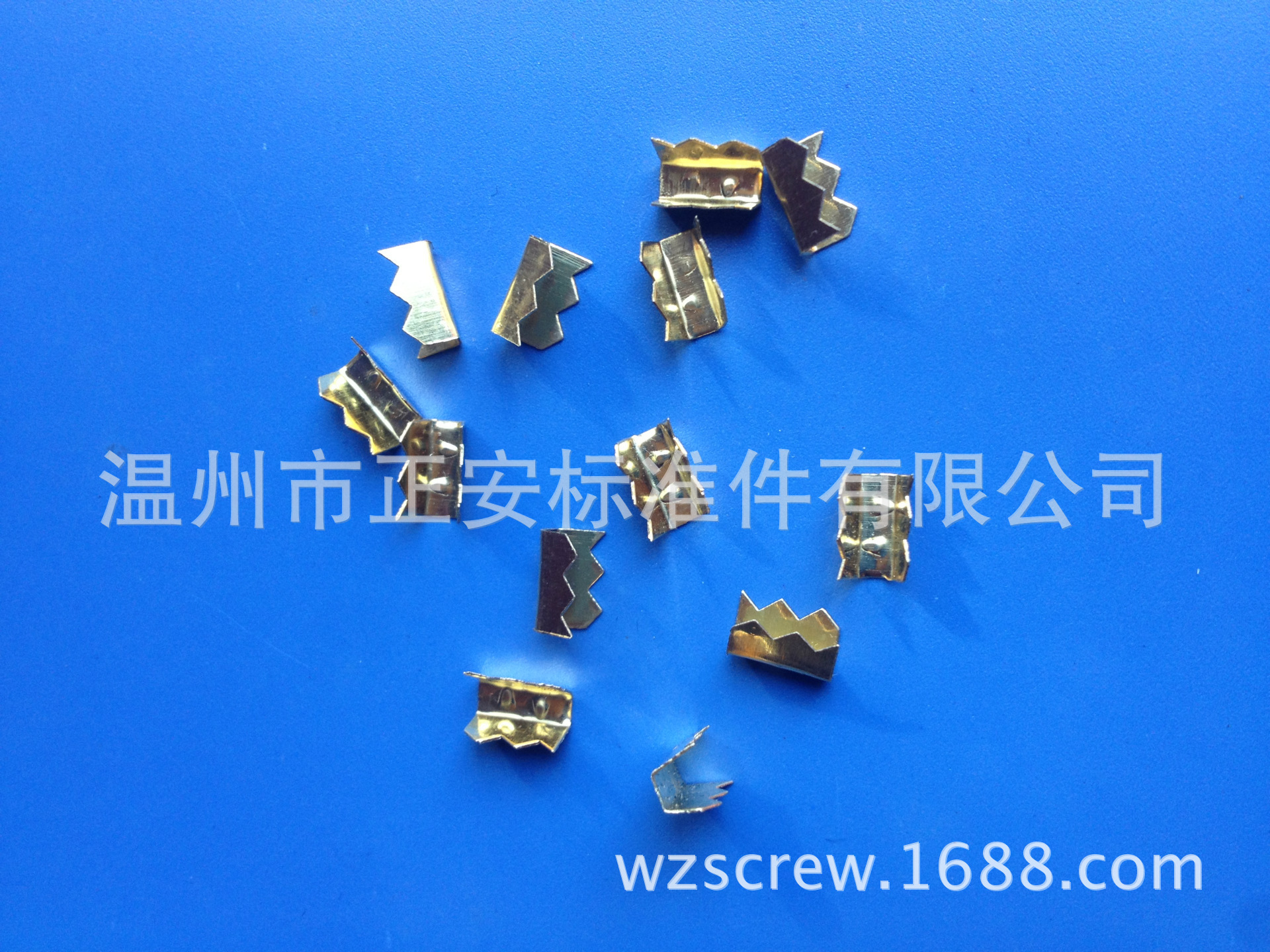 Factory sales Bright Metal Wire clamp Displacement fixed wire Clamp customized