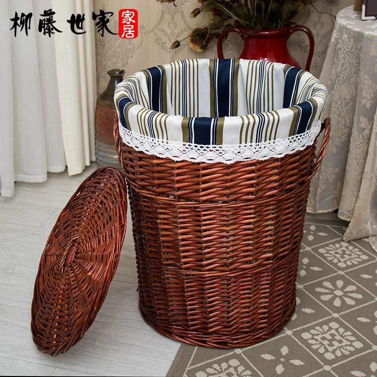 Laundry basket, storage system, small ecological handheld storage basket, DIY
