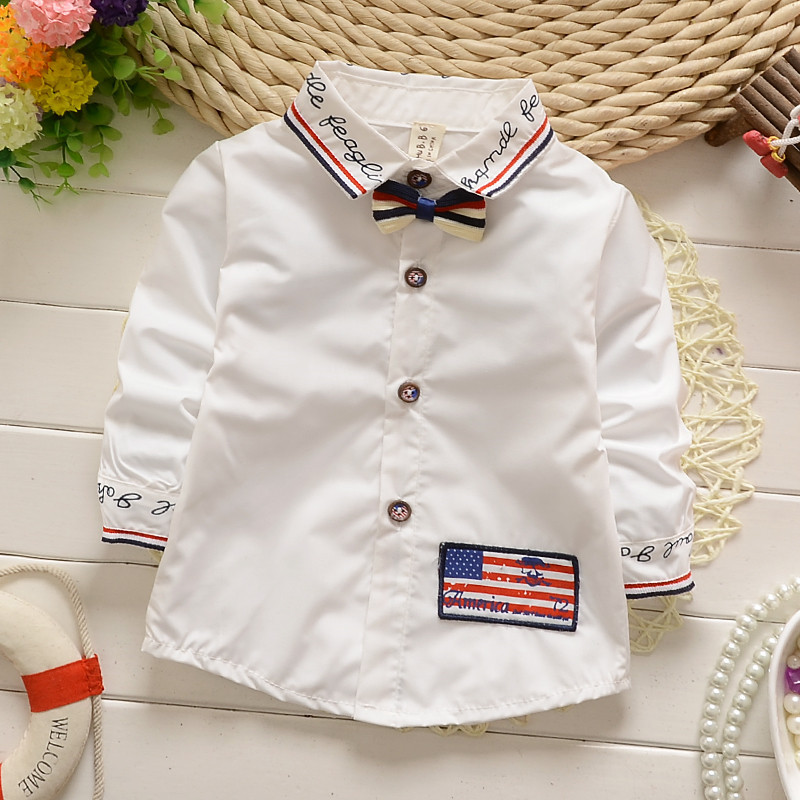 Chemise garcon à manche longue - Ref 2078667 Image 3