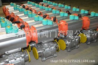 Q611F-16C铸钢3PC球阀 Q611F-16C铸钢3PC软密封丝扣气动球阀