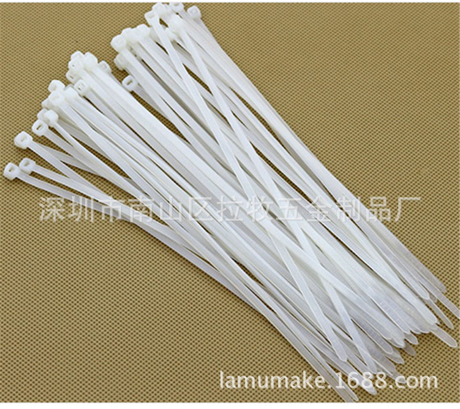 尼龙扎带 自锁式尼龙扎带 塑料扎带批发 国标 M3-M8 规格齐全