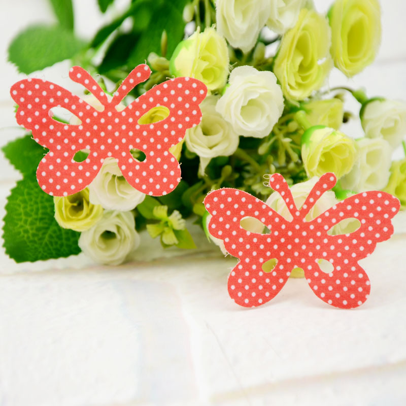 中号4孔蝴蝶刘海贴  魔法贴发饰贴美发贴 时尚 无痕发贴