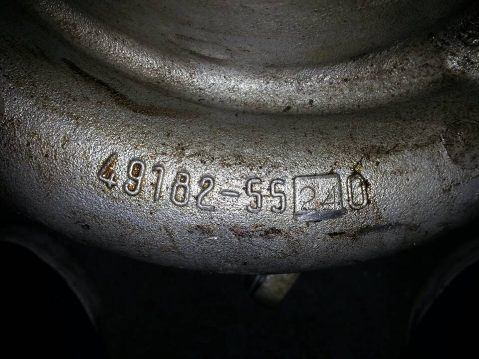 供应日本三菱S12R-PTA船舶柴油发动机二手增压器49182-02740