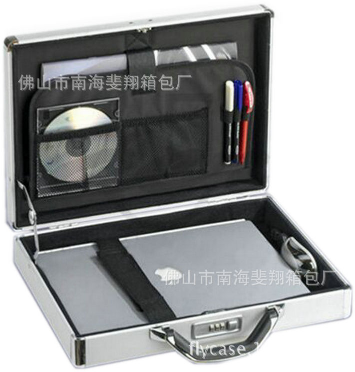 专业定制铝合金公文箱 电脑箱 笔记本电脑包装箱 密码箱