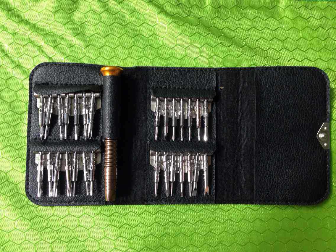 29合一合1皮套螺丝刀套装手机笔记本拆机维修工具磁吸拆卸多功能