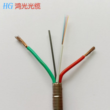 室外層絞式國標GDTS-4B1+2*1.0mm2一光兩電 單模光電復合纜