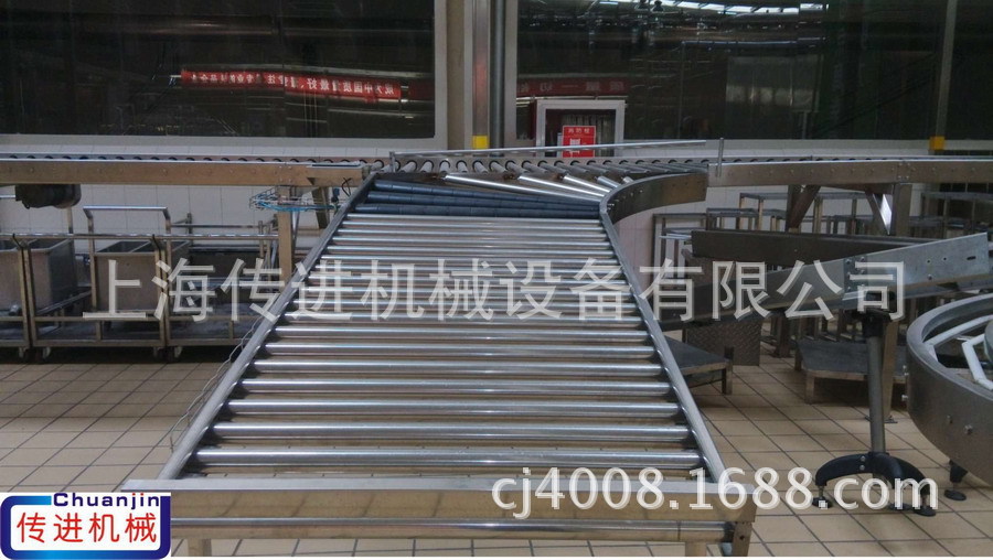 不锈钢滚筒输送机 不锈钢动力滚筒输送机  做卸车滚筒输送机