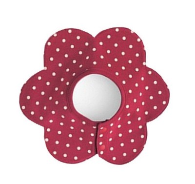 千趣会纯棉婴儿围兜宝宝口水巾花朵造型360°旋转多功能围嘴20款