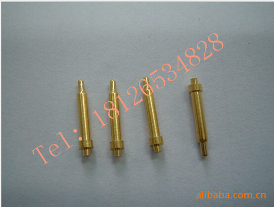 镀金塑料天线针 大电流连接器  镀金塑料弹簧针