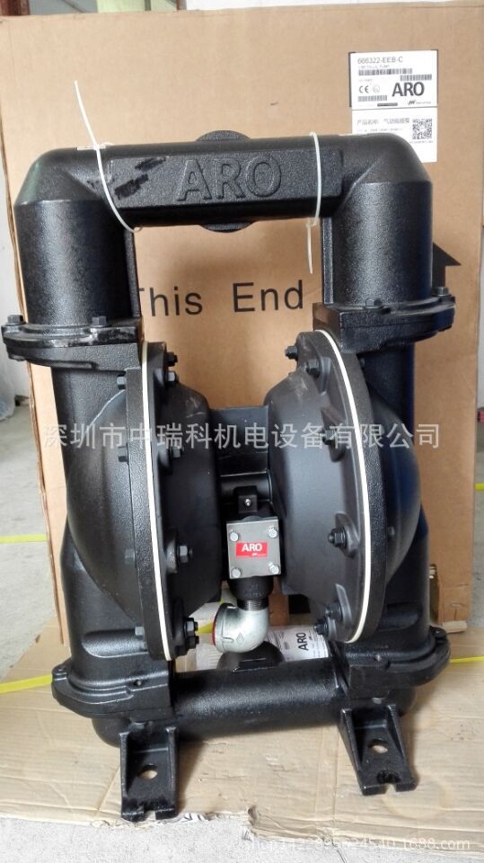 英格索兰ARO3寸铸铁气动隔膜泵666322-EEB-C  污水压泥泵