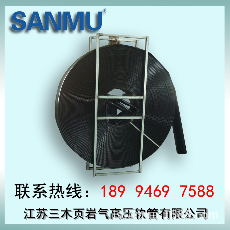 批发6寸聚氨酯输水软管爆破压力8.4Mpa输水软管6寸高压聚氨酯软管