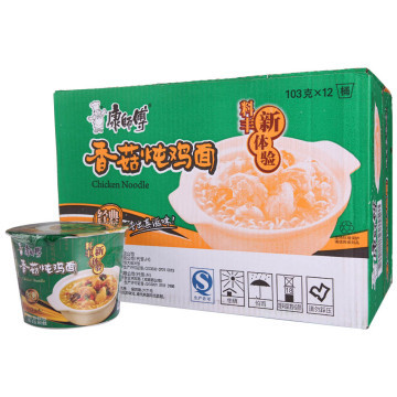 103g康师傅 香菇炖鸡面 桶12 整箱装 46
