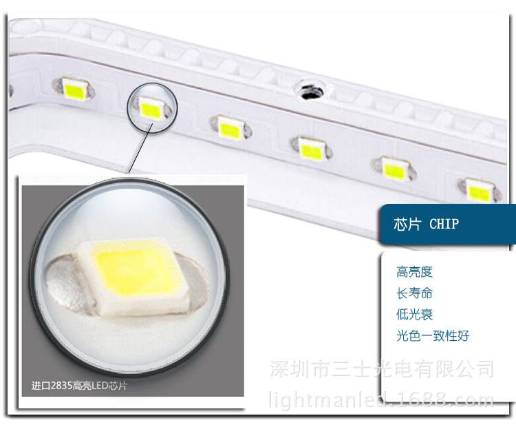 方形超薄面板灯13