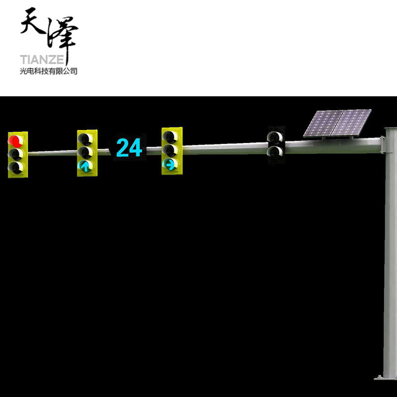 智能三色交通信号灯 人行路口交通信号灯 倒计时交通信号灯