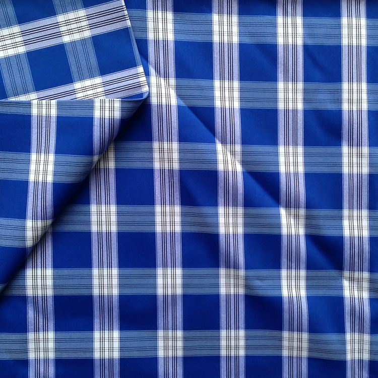 供应色织弹力布 几何提花衬衫时装弹力布面料