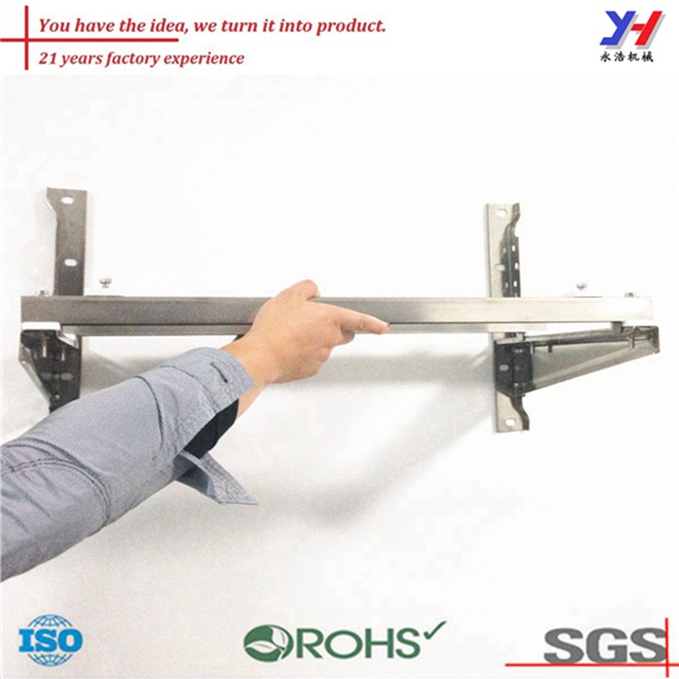 定制非标金属空调冲压墙上安装支架