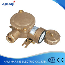供应各类船用插头插座 16A船用铜质防水插座CZH101 （1141）