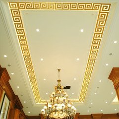 精彩立體亞克力鏡面牆貼腰/踢腳線 吊頂裝飾板電視背景牆邊框裝飾