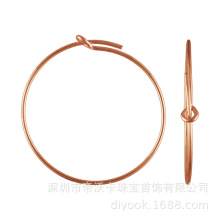 14K����õ��𾀶�ȦHoop ����ע���Ȧ���hDIY���������l