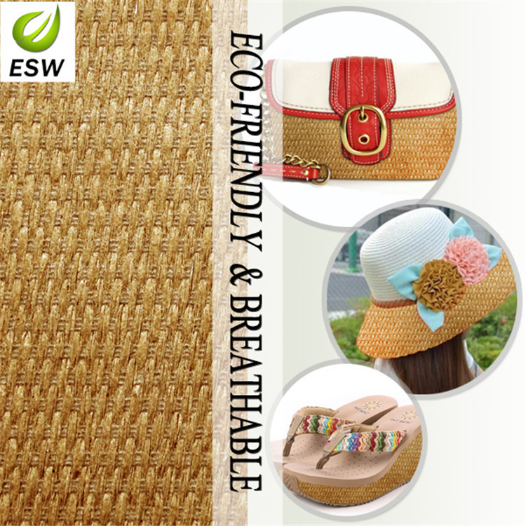 厂家批发YQ-Z-92212-2防静电面料 草編窗帘可定制