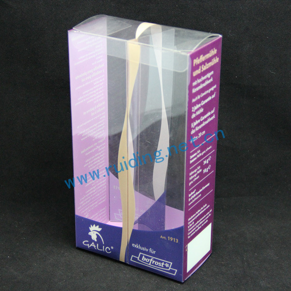 厂家定制 化妆品胶盒包装 PVC水晶盒